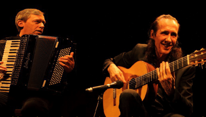 Serge LOPEZ/Jean Luc AMESTOY en concert au Fort Pas sans toit Montauban