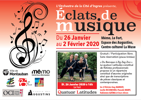 Eclats de musique 2020 Le Fort Montauban