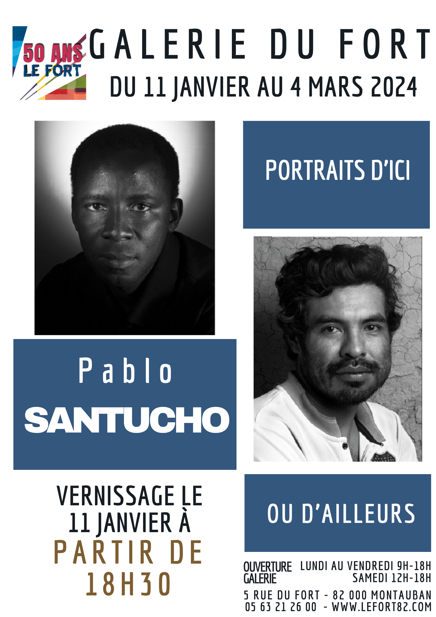 Pablo SANTUCHO Portraits d'ici et d'ailleurs