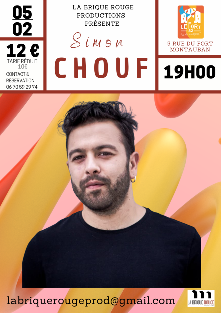 Simon CHOUF Concert ACCUEIL DU FORT FJT Brique Rouge production
